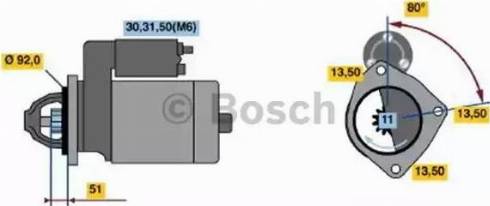 BOSCH 0 001 371 119 - Başlanğıc furqanavto.az