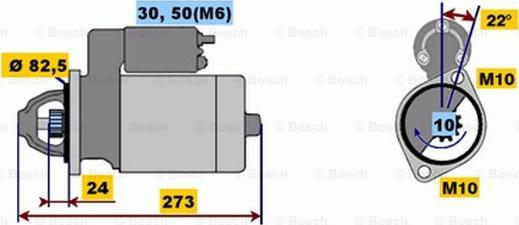 BOSCH 0 001 218 140 - Başlanğıc furqanavto.az