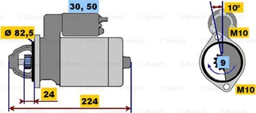 BOSCH 0 001 218 130 - Başlanğıc furqanavto.az