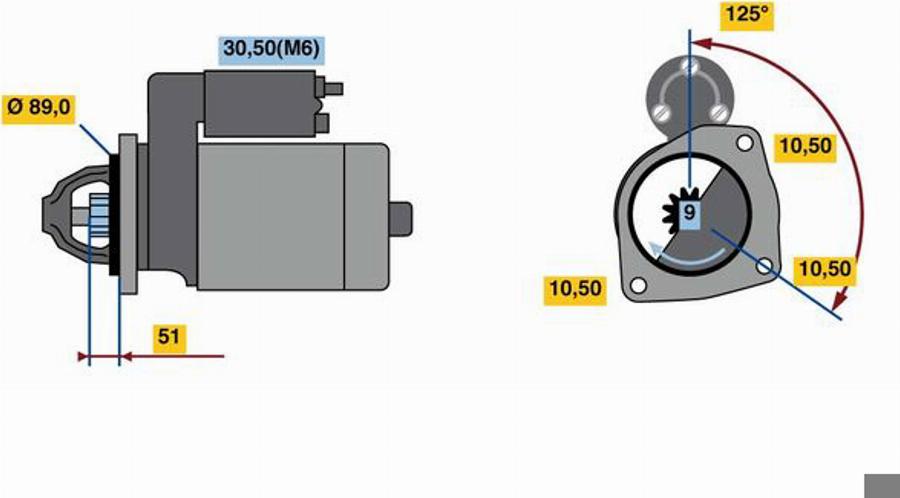 BOSCH 0001230027 - Başlanğıc furqanavto.az