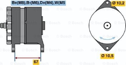 BOSCH 0 120 469 963 - Alternator furqanavto.az