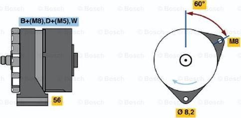 BOSCH 0 120 469 933 - Alternator furqanavto.az