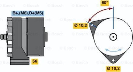 BOSCH 0 120 469 590 - Alternator furqanavto.az