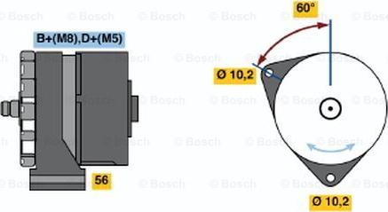 BOSCH 0 120 469 588 - Alternator furqanavto.az