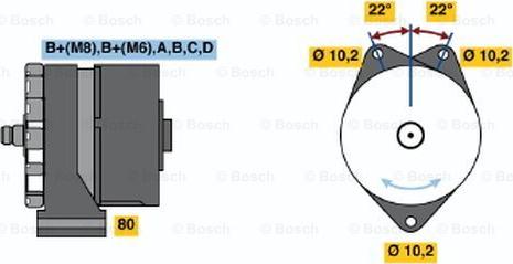 BOSCH 0 120 469 692 - Alternator furqanavto.az