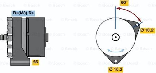 BOSCH 0 120 489 310 - Alternator furqanavto.az