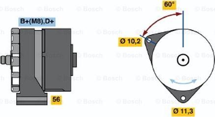 BOSCH 0 120 469 682 - Alternator furqanavto.az