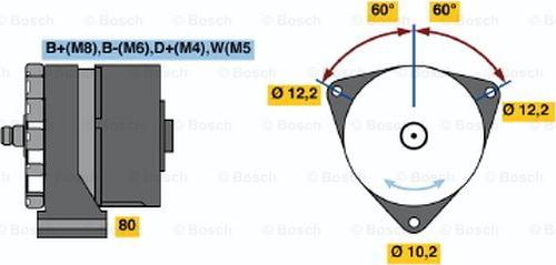 BOSCH 0 120 469 796 - Alternator furqanavto.az