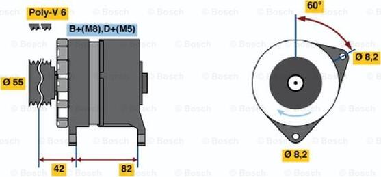 BOSCH 0 120 469 017 - Alternator furqanavto.az