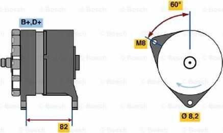 BOSCH 0 120 469 808 - Alternator furqanavto.az