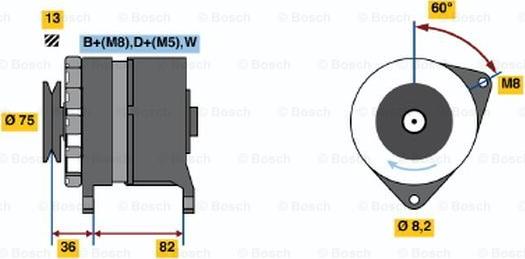 BOSCH 0 120 469 781 - Alternator furqanavto.az