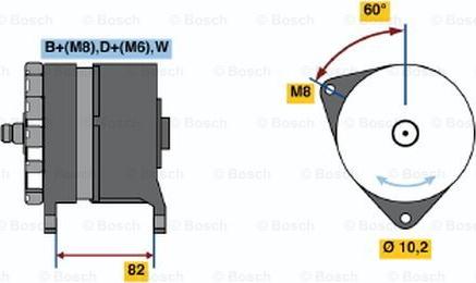 BOSCH 0 120 468 088 - Alternator furqanavto.az