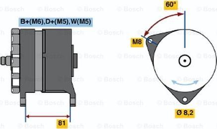 BOSCH 0 120 489 460 - Alternator furqanavto.az