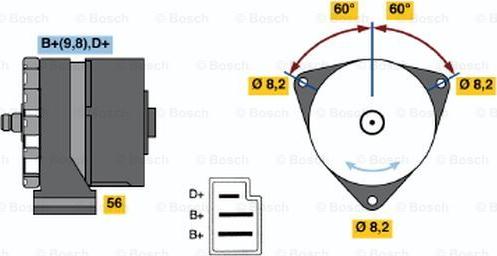 BOSCH 0 120 489 506 - Alternator furqanavto.az