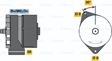 BOSCH 0 120 489 030 - Alternator furqanavto.az