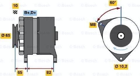 BOSCH 0 120 489 361 - Alternator furqanavto.az