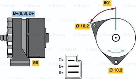 BOSCH 0 120 489 331 - Alternator furqanavto.az