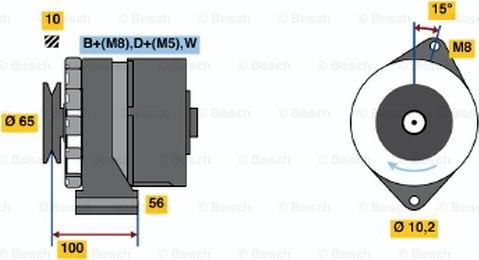 BOSCH 0 120 489 377 - Alternator furqanavto.az