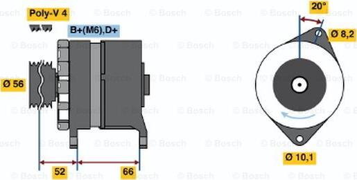 BOSCH 0 120 489 259 - Alternator furqanavto.az