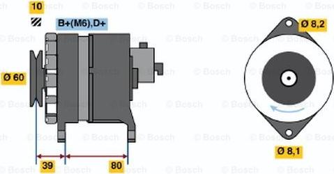 BOSCH 0 120 488 012 - Alternator furqanavto.az