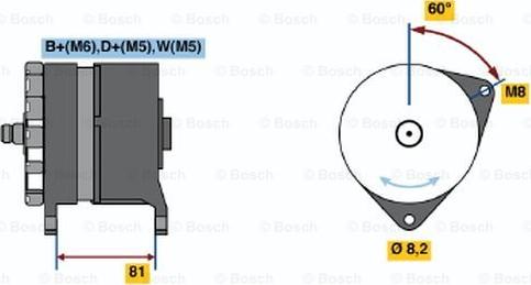 BOSCH 0 120 488 149 - Alternator furqanavto.az