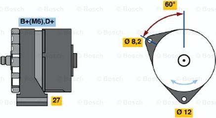 BOSCH 0 120 488 102 - Alternator furqanavto.az