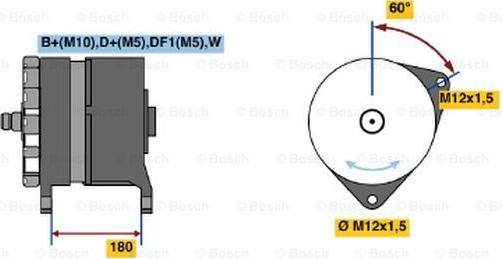 BOSCH 0 120 689 544 - Alternator furqanavto.az