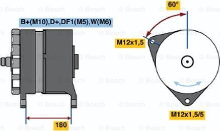 BOSCH 0 120 689 547 - Alternator furqanavto.az