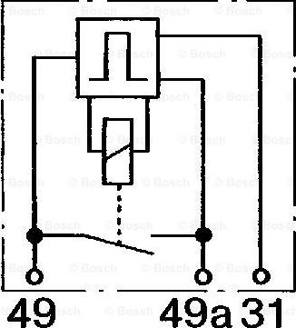 BOSCH 0 335 323 003 - Flasher vahidi furqanavto.az