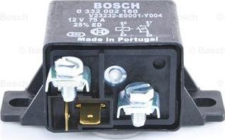 BOSCH 0 332 002 160 - Rele, əsas cərəyan furqanavto.az