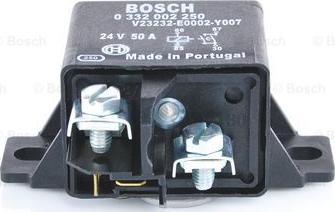 BOSCH 0 332 002 250 - Rele, əsas cərəyan furqanavto.az