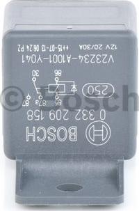 BOSCH 0 332 209 158 - Rele, əsas cərəyan furqanavto.az