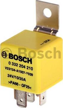 BOSCH 0 332 204 210 - Rele, əsas cərəyan furqanavto.az