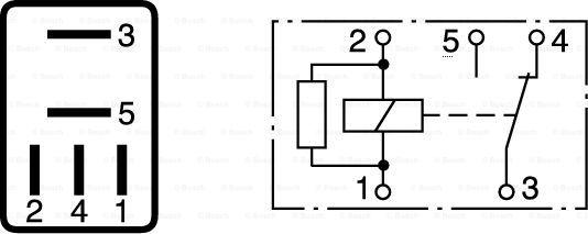 BOSCH 0 332 207 405 - Rele, əsas cərəyan furqanavto.az