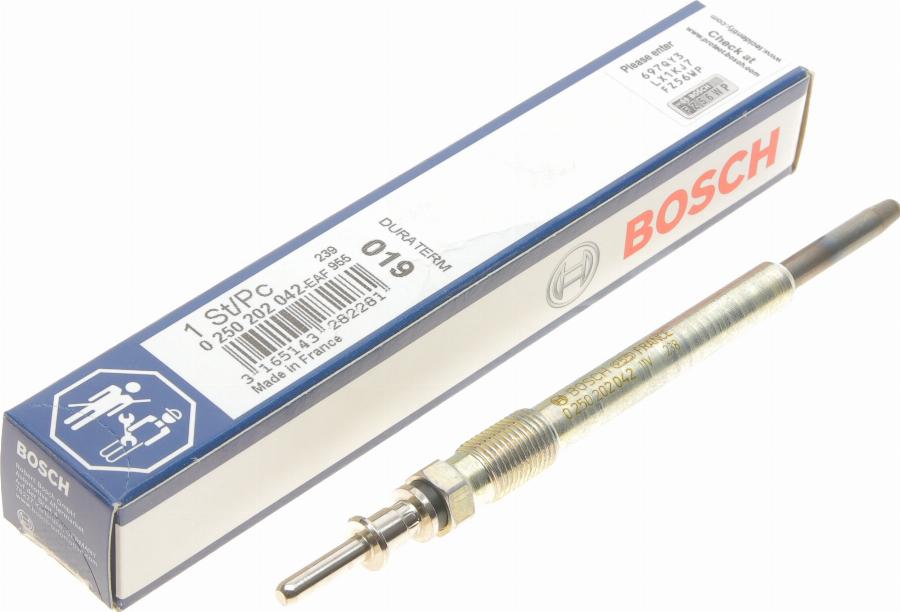 BOSCH 0 250 202 042 - İşıqlandırma şamı furqanavto.az