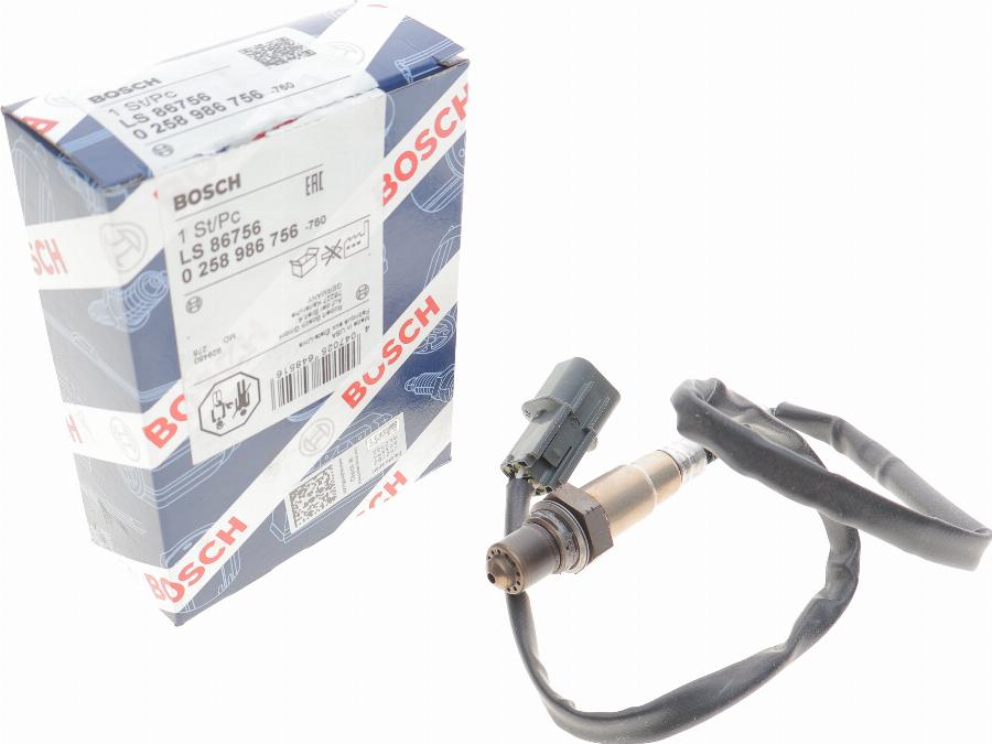 BOSCH 0 258 986 756 - Lambda Sensoru furqanavto.az