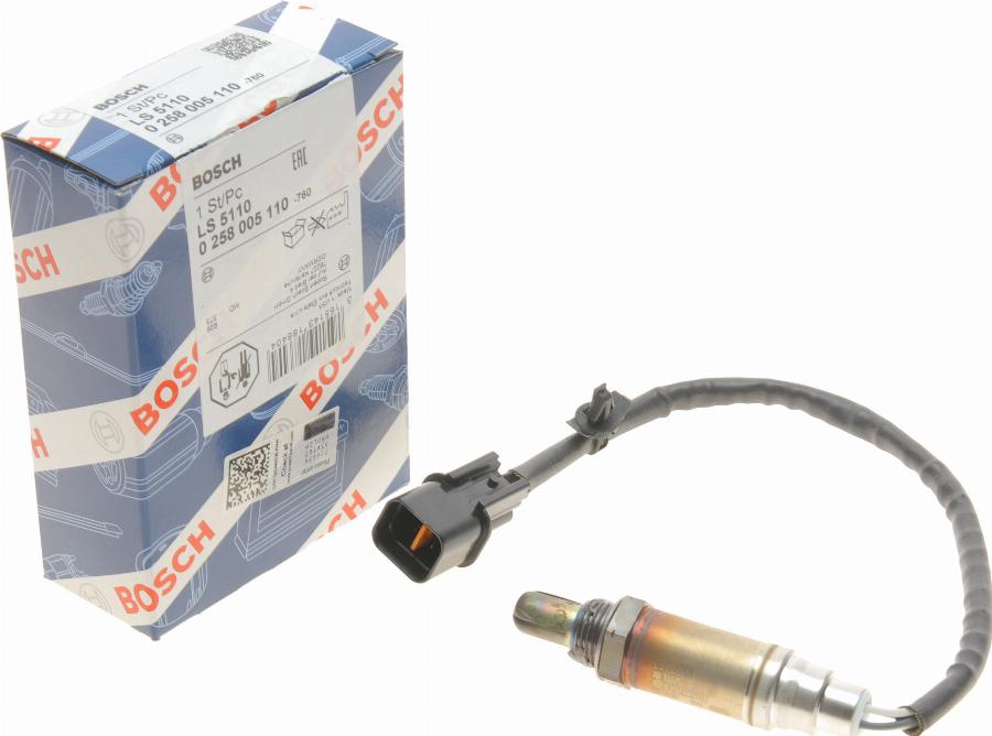 BOSCH 0 258 005 110 - Lambda Sensoru furqanavto.az