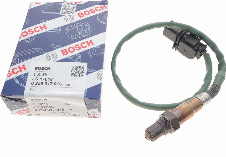 BOSCH 0 258 017 016 - Lambda Sensoru furqanavto.az