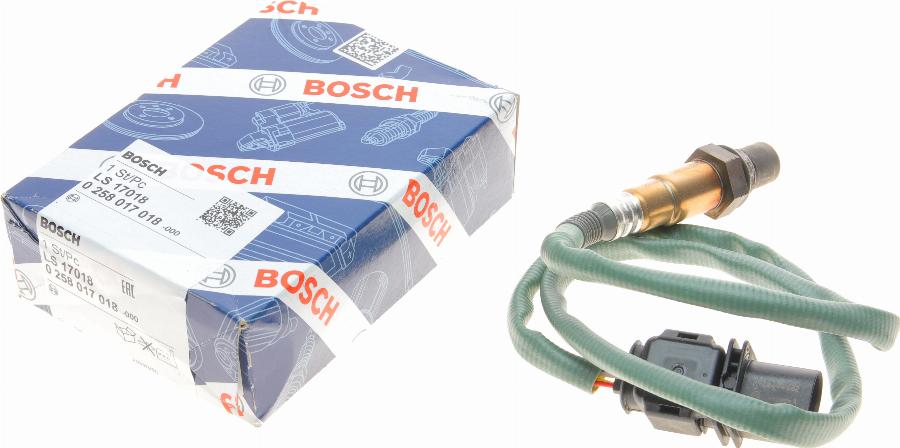 BOSCH 0 258 017 018 - Lambda Sensoru furqanavto.az