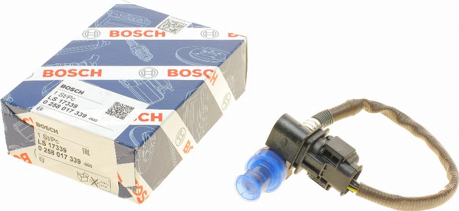 BOSCH 0 258 017 339 - Lambda Sensoru furqanavto.az