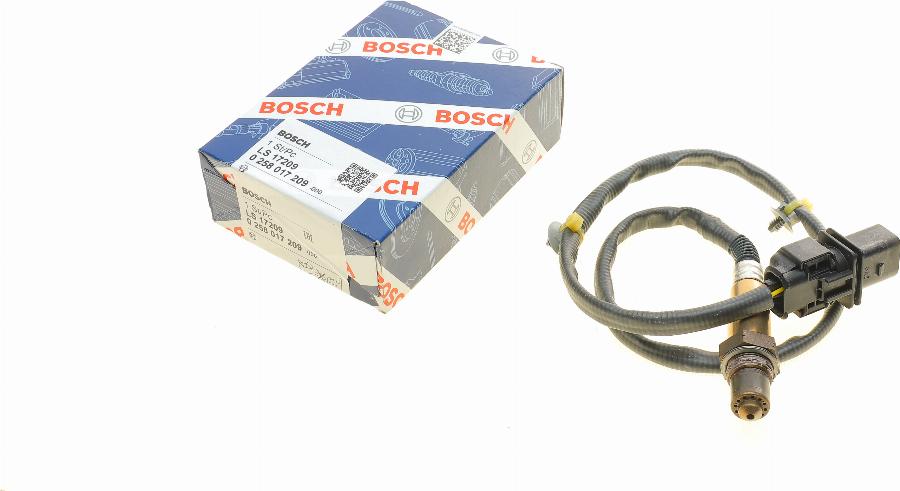 BOSCH 0 258 017 209 - Lambda Sensoru furqanavto.az