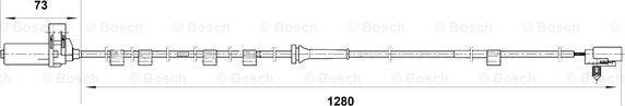 BOSCH 0 265 006 818 - Sensor, təkər sürəti furqanavto.az