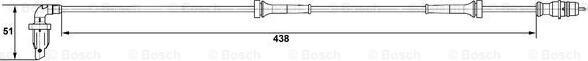 BOSCH 0 265 007 583 - Sensor, təkər sürəti furqanavto.az