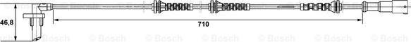 BOSCH 0 265 007 529 - Sensor, təkər sürəti furqanavto.az