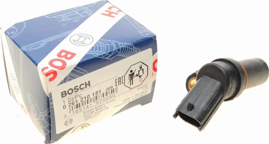 BOSCH 0 261 210 151 - Sensor, krank mili nəbzi furqanavto.az