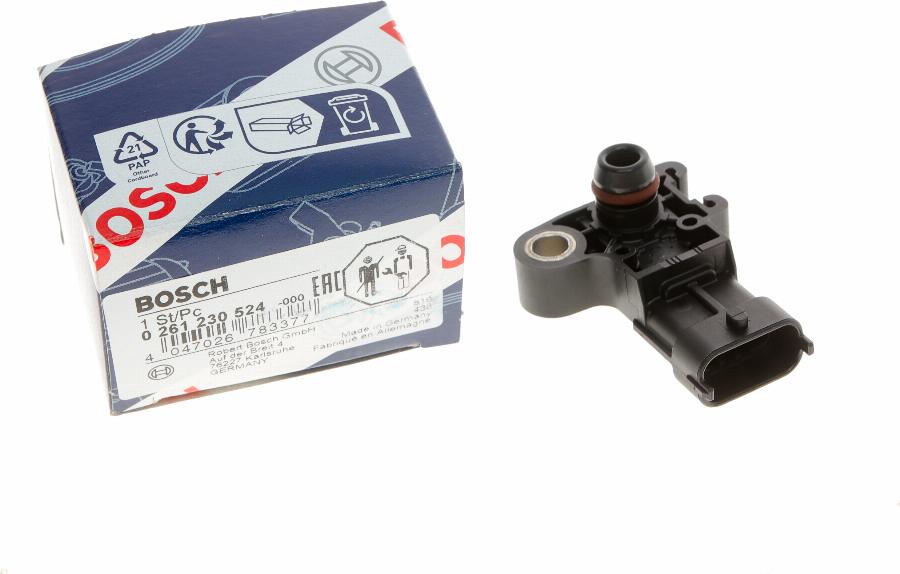 BOSCH 0 261 230 524 - Sensor, təzyiqi artırın furqanavto.az