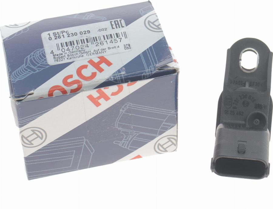 BOSCH 0 261 230 029 - Sensor, təzyiqi artırın furqanavto.az