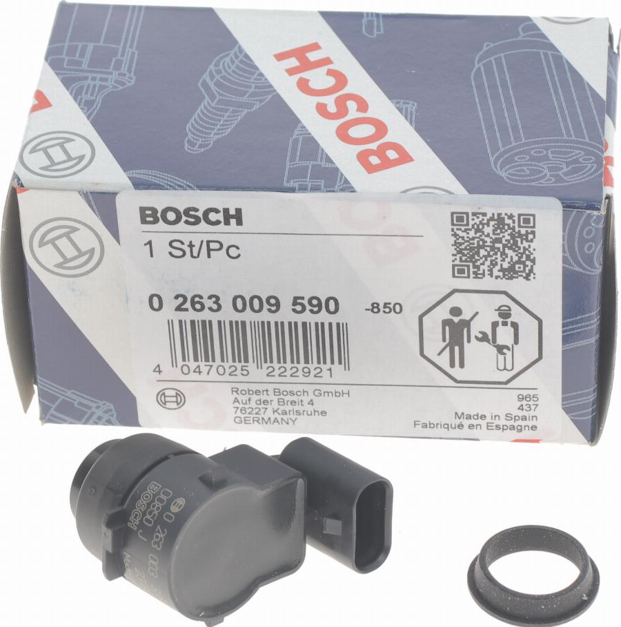 BOSCH 0 263 009 590 - Sensor, parkinq köməkçisi furqanavto.az