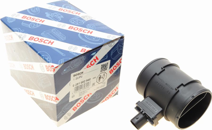 BOSCH 0 281 002 940 - Hava Kütləsi Sensoru furqanavto.az