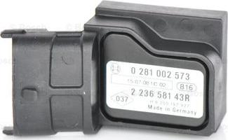 BOSCH 0 281 002 573 - Sensor, təzyiqi artırın furqanavto.az